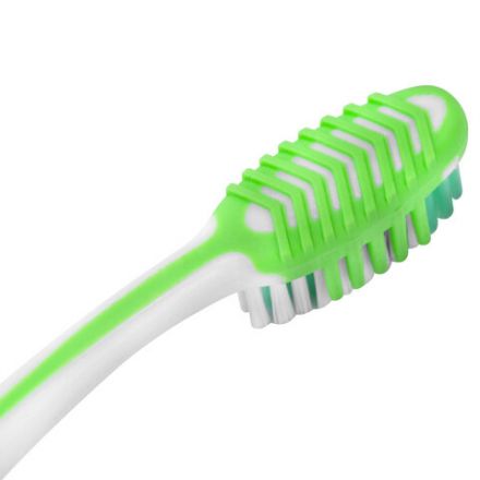 Зубная щетка средней жесткости, LAIMA DENT "MASSAGER", с массажными щетинками, 609318