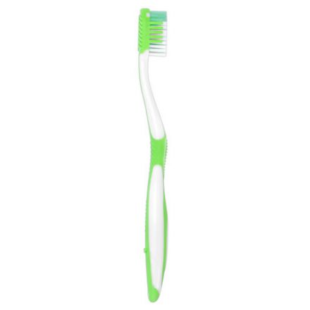 Зубная щетка средней жесткости, LAIMA DENT "MASSAGER", с массажными щетинками, 609318