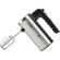 Миксер TIMBERK T-HM40S49, 550Вт, 5 скоростей, 2 венчика, 2 крюка для теста, подставка, стальной