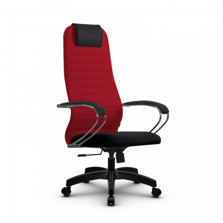 Кресло Метта SU-BK-10 красное/черное Pl