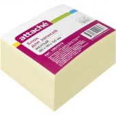 Блок для записей Attache 90x90x50 желтый 80г Блок для записей Attache 90x90x50 желтый 80г