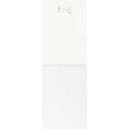 Блокнот А4,80л,клетка,метал.гребень,цв.обложка Forma