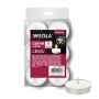 Свечи чайные литые в гильзе WEGLA (ВЕГЛА) PREMIUM, до 5 часов горения, вес 12 грамм, КОМПЛЕКТ 6 штук, 702573