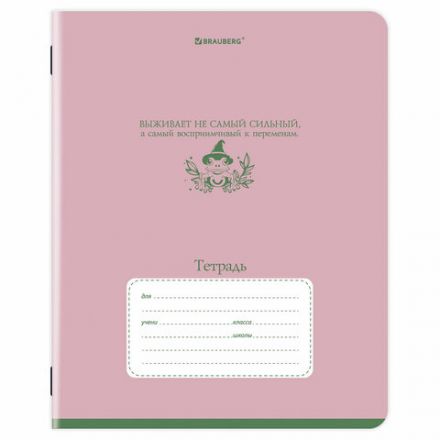 Тетрадь 24 л. BRAUBERG клетка, обложка картон, PHRASES, 107304 Тетрадь 24 л. BRAUBERG клетка, обложка картон, PHRASES, 107304