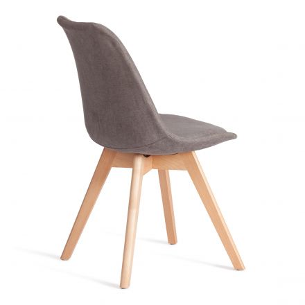 Стул Тулип Софт/Tulip Soft (мод.053V) дерево/пластик/ткань, 49,5х54,5х84см, серый LY1701-26 Стул Тулип Софт/Tulip Soft (мод.053V) дерево/пластик/ткань, 49,5х54,5х84см, серый LY1701-26