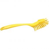 Щетка для посуды 255 х 28 мм., полужесткая, желтый 10463-4 Щетка для посуды 255 х 28 мм., полужесткая, желтый 10463-4