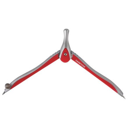 Готовальня BRAUBERG "Extra", 5 предметов (циркуль 125 мм, резинка, точилка, отвёртка, грифель), 210687