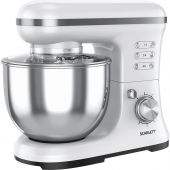 Миксер SCARLETT SC-SM10S50, планетарный, 1400Вт, белый Миксер SCARLETT SC-SM10S50, планетарный, 1400Вт, белый