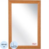 Зеркало МГЛ_настенное Комус Мебель НБ68 (400x600) багет ПЛС бук