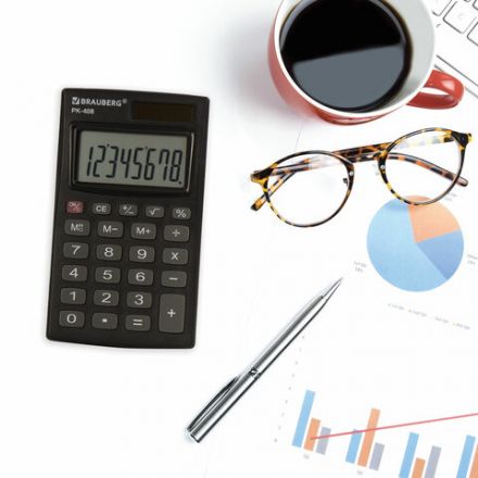 Калькулятор карманный BRAUBERG PK-408-BK (97x56 мм), 8 разрядов, двойное питание, ЧЕРНЫЙ, 250517 Калькулятор карманный BRAUBERG PK-408-BK (97x56 мм), 8 разрядов, двойное питание, ЧЕРНЫЙ, 250517