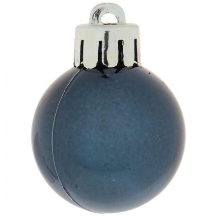 Украшение новогоднее Шар, наб 25 шт, 3 см, синий L8 W8 H13 см 753570 Украшение новогоднее Шар, наб 25 шт, 3 см, синий L8 W8 H13 см 753570
