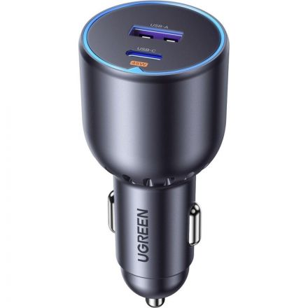 Зарядное устройство Ugreen EC701(35023)авто; 63W USB-A+USB-C+PD без каб/сер