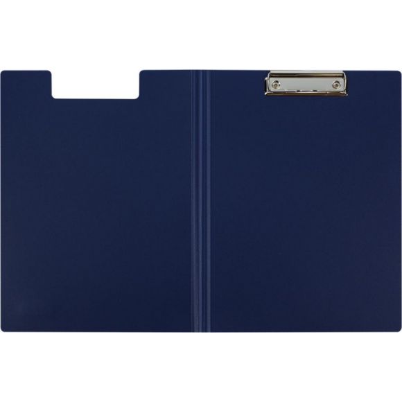 Папка-планшет Attache A4 пластиковая синяя с крышкой