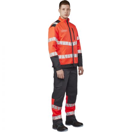 Куртка летняя мужская Равелин красн./графит (р.56-58) 158-164