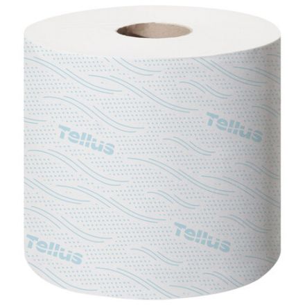 Бумага туалетная 130 м, Tellus/TORK (Система T9) SmartOne, ADVANCED, КОМПЛЕКТ 12 рулонов, 2-слойная, белая, 472261