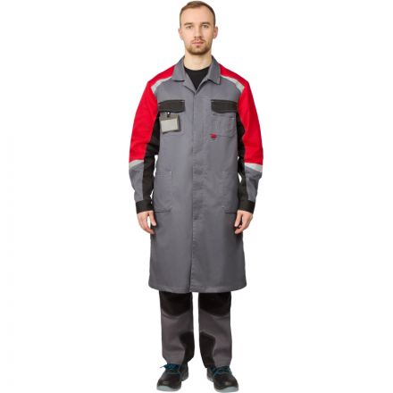 Халат летний муж л23-ХЛ сер/крас (р.48-50) 170-176 Грегаль Халат летний муж л23-ХЛ сер/крас (р.48-50) 170-176 Грегаль