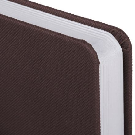 Ежедневник датированный 2026, А5, 138x213 мм, BRAUBERG "Control", под кожу, держатель для ручки, коричневый, 117122