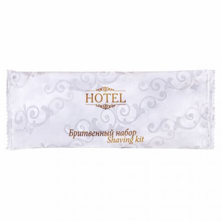 Бритвенный набор КОМПЛЕКТ 200 шт., HOTEL (крем для бритья + станок), саше, флоупак, 2000121/1 Бритвенный набор КОМПЛЕКТ 200 шт., HOTEL (крем для бритья + станок), саше, флоупак, 2000121/1