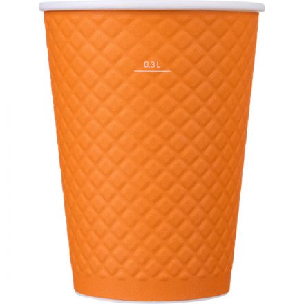 Стакан одноразовый бум двухслойный d-90мм 300мл Waffle Color (25шт/уп) Стакан одноразовый бум двухслойный d-90мм 300мл Waffle Color (25шт/уп)