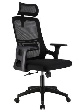 Кресло Everprof EP-530 Black (EP-530 Блэк) Сетка Черный