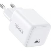 Зарядное устройство UGREEN сетевое X512 (55554) Mini 20W USB-C GaN EU белый Зарядное устройство UGREEN сетевое X512 (55554) Mini 20W USB-C GaN EU белый