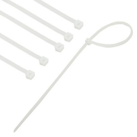 Хомуты (стяжки), нейлоновые, 3,6 мм х 250 мм, комплект 100 шт., белые, европодвес, 57-0250 Хомуты (стяжки), нейлоновые, 3,6 мм х 250 мм, комплект 100 шт., белые, европодвес, 57-0250