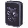 Пенал BRAUBERG, 3 отделения, полиэстер, 21х14 см, "Tiger", 271551 Пенал BRAUBERG, 3 отделения, полиэстер, 21х14 см, "Tiger", 271551