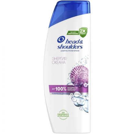 Шампунь HEAD & SHOULDERS против перхоти Энергия океана 400мл Шампунь HEAD & SHOULDERS против перхоти Энергия океана 400мл