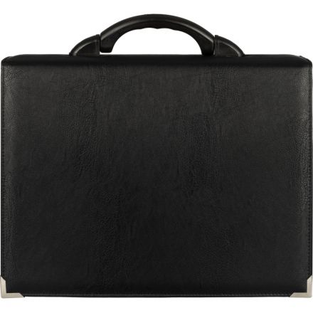 Портфель ГРИФ К мод. 1027/2 черный экокожа