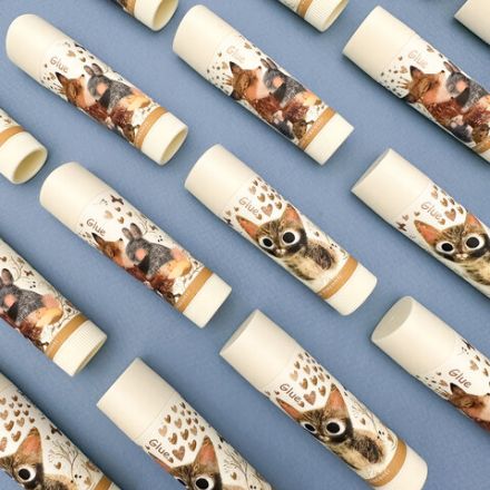 Клей-карандаш BRUNO VISCONTI "Love me", PVP основа, 15 г, 40-0018