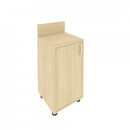 Light Тумба (узкая) с полкой и бортиком С-ТУ-40 (R) Акация 400*400*750