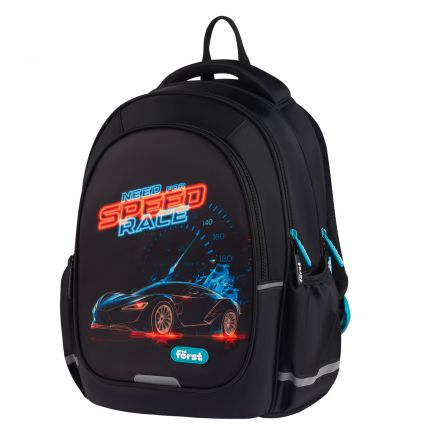 Рюкзак Först F-Cute "Need for Speed" 37*29*17см, 3 отделения, 2 кармана, анатомическая спинка Рюкзак Först F-Cute "Need for Speed" 37*29*17см, 3 отделения, 2 кармана, анатомическая спинка