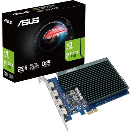 Видеокарта ASUS GT730-4H-SL-2GD5 2GB GDDR5 64bit 4xHDMI(90YV0H20-M0NA00) Видеокарта ASUS GT730-4H-SL-2GD5 2GB GDDR5 64bit 4xHDMI(90YV0H20-M0NA00)
