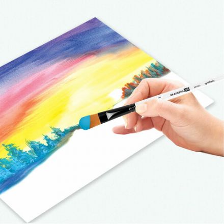 Кисти художественные набор 12 шт., синтетика, овальные № 1-12, BRAUBERG ART DEBUT, 201051 Кисти художественные набор 12 шт., синтетика, овальные № 1-12, BRAUBERG ART DEBUT, 201051