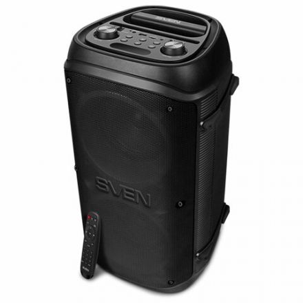 Колонка портативная SVEN PS-800, 100 Вт, TWS, Bluetooth, FM, USB, microSD, LED-дисплей, черная, SV-021511 Колонка портативная SVEN PS-800, 100 Вт, TWS, Bluetooth, FM, USB, microSD, LED-дисплей, черная, SV-021511