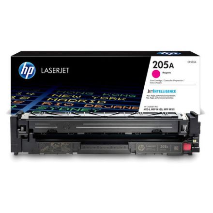 Картридж лазерный HP (CF533A) LaserJet Pro M180/M181, №205A, пурпурный, оригинальный, ресурс 900 страниц Картридж лазерный HP (CF533A) LaserJet Pro M180/M181, №205A, пурпурный, оригинальный, ресурс 900 страниц