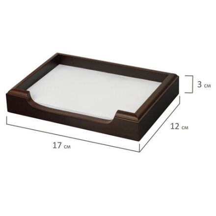 Набор подарочный настольный BESTAR "Artemis" из дерева, 10 предметов, цвет "орех", 236357