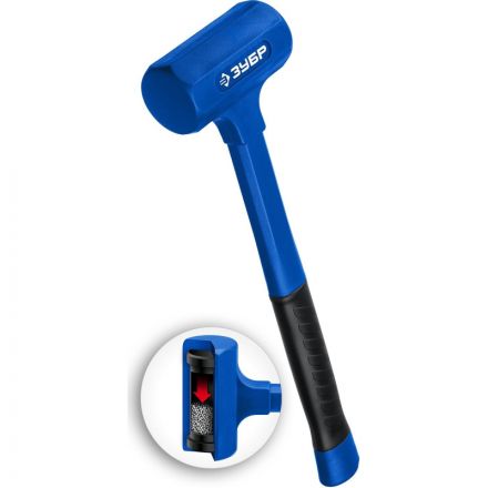 Молоток безынерционный ЗУБР БМО 47 мм 680 г (2049-680) Молоток безынерционный ЗУБР БМО 47 мм 680 г (2049-680)