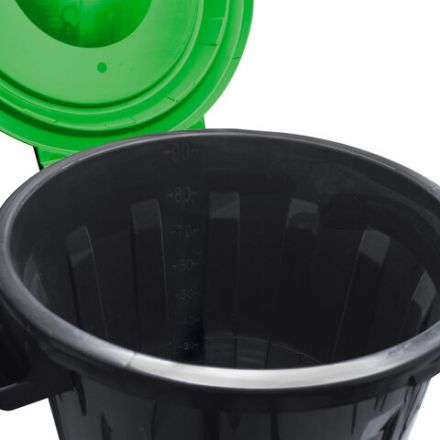 Контейнер 90 литров для мусора, БАК+КРЫШКА (высота 65 см), M2394/АССОРТИ, IDEA, М 2394 Контейнер 90 литров для мусора, БАК+КРЫШКА (высота 65 см), M2394/АССОРТИ, IDEA, М 2394