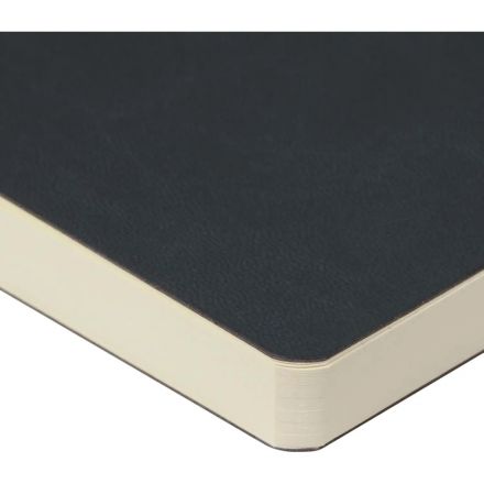 Скетчбук S&A ORIGINAL 140х210 100л БЕЖ 100г книжн.перепл.мягк.черн 1-500/01