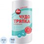 Салфетки хозяйственные в рулоне Bagi Чудо-тряпка Econom нетканное полотно 25x22 см белые 140 листов