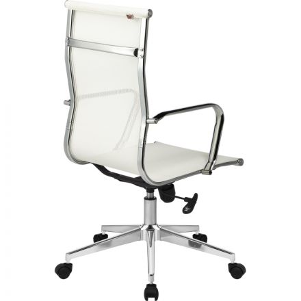 Кресло BN_Y_EChair-710 T net сетка белый, хром Кресло BN_Y_EChair-710 T net сетка белый, хром