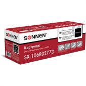 Картридж лазерный SONNEN (SX-106R02773) для XEROX Phaser 3020/3020BI/WC3025/3025BI/3025NI, ресурс 1500 стр., 364085 Картридж лазерный SONNEN (SX-106R02773) для XEROX Phaser 3020/3020BI/WC3025/3025BI/3025NI, ресурс 1500 стр., 364085
