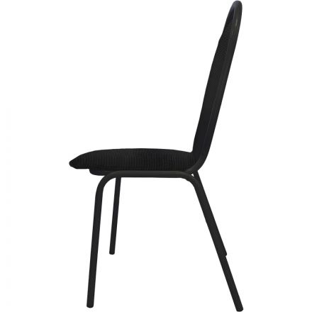 Стул FA_SEVEN/Стандарт+ черная ткань С-11/ТК-1