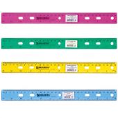 Линейка пластиковая 30 см, BRAUBERG "Crystal", тонированная, ассорти, 210291 Линейка пластиковая 30 см, BRAUBERG "Crystal", тонированная, ассорти, 210291