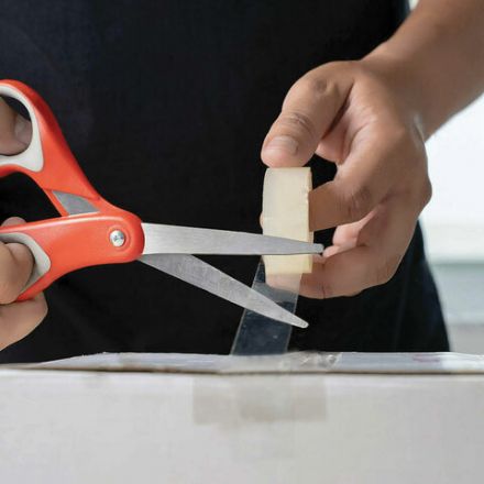 Клейкие ленты 12 мм х 33 м канцелярские STAFF CLASSIC, КОМПЛЕКТ 12 шт., прозрачные, 271259