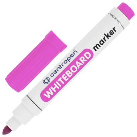 Маркер стираемый для белой доски РОЗОВЫЙ CENTROPEN "Dry-Wipe", круглый наконечник, 2,5 мм, 8559, 5 8559 0103 Маркер стираемый для белой доски РОЗОВЫЙ CENTROPEN "Dry-Wipe", круглый наконечник, 2,5 мм, 8559, 5 8559 0103