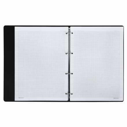 Тетрадь на кольцах БОЛЬШАЯ А4 (240х310 мм), 120 л., под кожу, BRAUBERG VISTA, "Туман", 404515 Тетрадь на кольцах БОЛЬШАЯ А4 (240х310 мм), 120 л., под кожу, BRAUBERG VISTA, "Туман", 404515