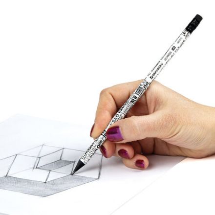 Карандаш чернографитный BRAUBERG "WORDS", 1 шт., HB, с ластиком, корпус ассорти, 181771 Карандаш чернографитный BRAUBERG "WORDS", 1 шт., HB, с ластиком, корпус ассорти, 181771