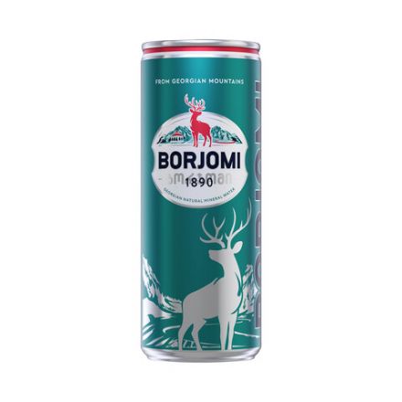 Вода ГАЗИРОВАННАЯ минеральная BORJOMI лечебно-столовая, 0,33 л, Грузия, BR000213